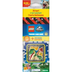 KARTY KOLEKCJONERSKIE LEGO JURASSIC WORLD TCG SERIA 2 BLISTER