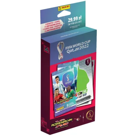 FIFA WORLD CUP QATAR 2022 BLISTER XXL – KARTY KOLEKCJONERSKIE + LIMITOWANA