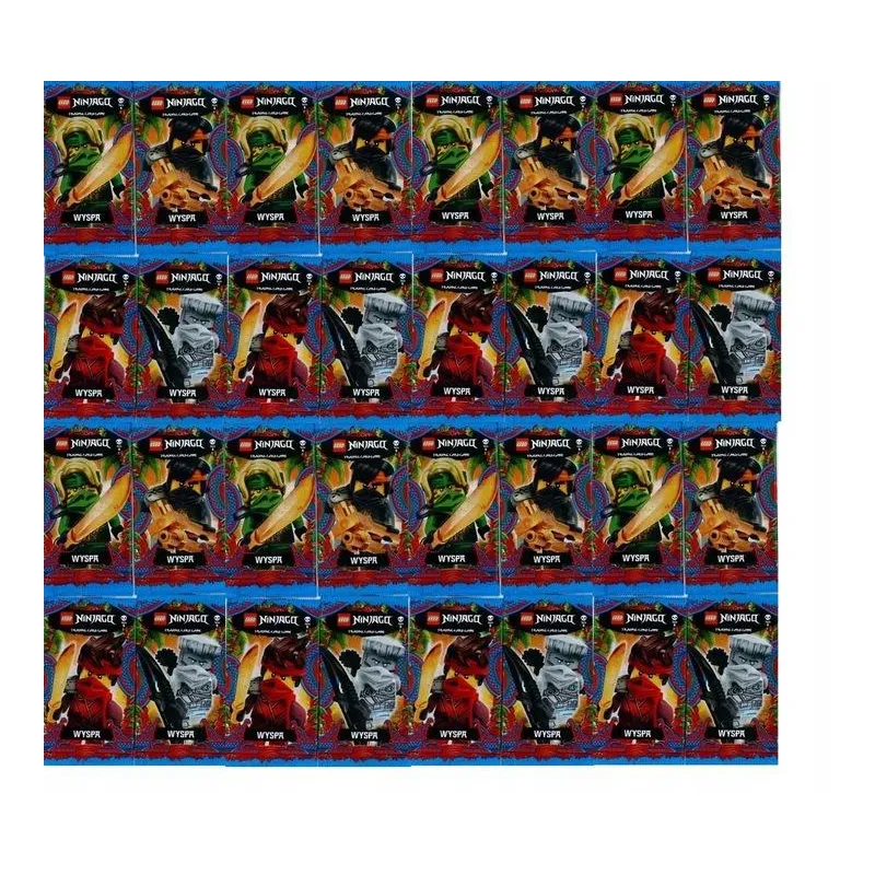 SASZETKA LEGO NINJAGO TCG 6 – WYSPA – 5 KART KOLEKCJONERSKICH