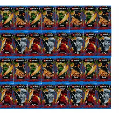 SASZETKA LEGO NINJAGO TCG 6 – WYSPA – 5 KART KOLEKCJONERSKICH