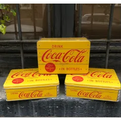 Coca-Cola Metalowa Puszka Retro Na Drobiazgi 23 Cm