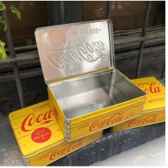 COCA-COLA METALOWA PUSZKA RETRO NA DROBIAZGI 23 CM