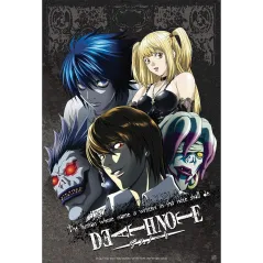 DEATH NOTE PLAKATY L & LIGHT – ZESTAW KOLEKCJONERSKI DLA FANÓW ANIME
