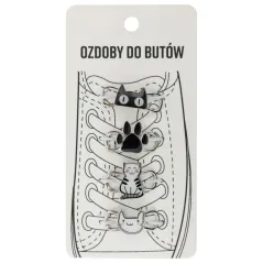 OZDOBA DO BUTÓW KOTY – CHARMSY PURRRFECT LOVE 4 SZT.