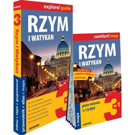 RZYM I WATYKAN PRZEWODNIK 3W1 II GATUNEK