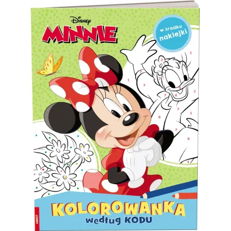 Disney Minnie. Kolorowanka Według Kodu Disney Minnie. Kolorowanka Według Kodu