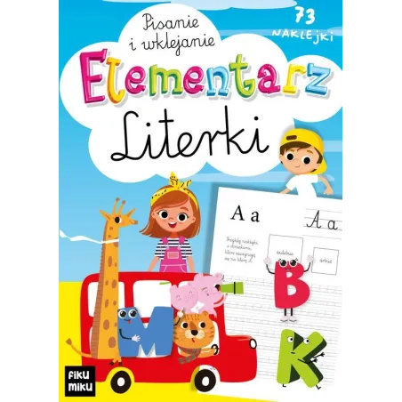 Elementarz Literki. Pisanie I Wklejanie Elementarz Literki. Pisanie I Wklejanie
