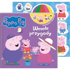 ŚWINKA PEPPA. WAKACYJNE PRZYGODY. OPOWIADANIA Z NAKLEJKAMI