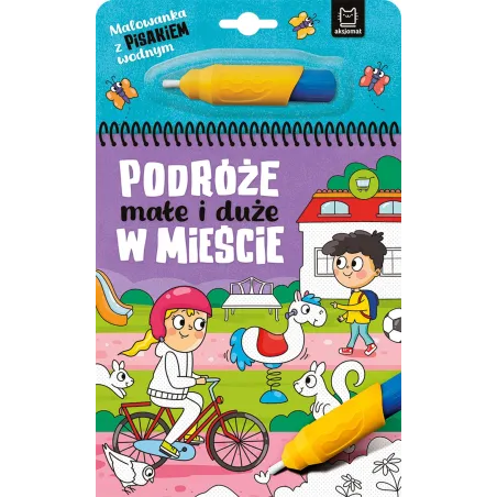 W Mieście. Malowanka Z Pisakiem Wodnym