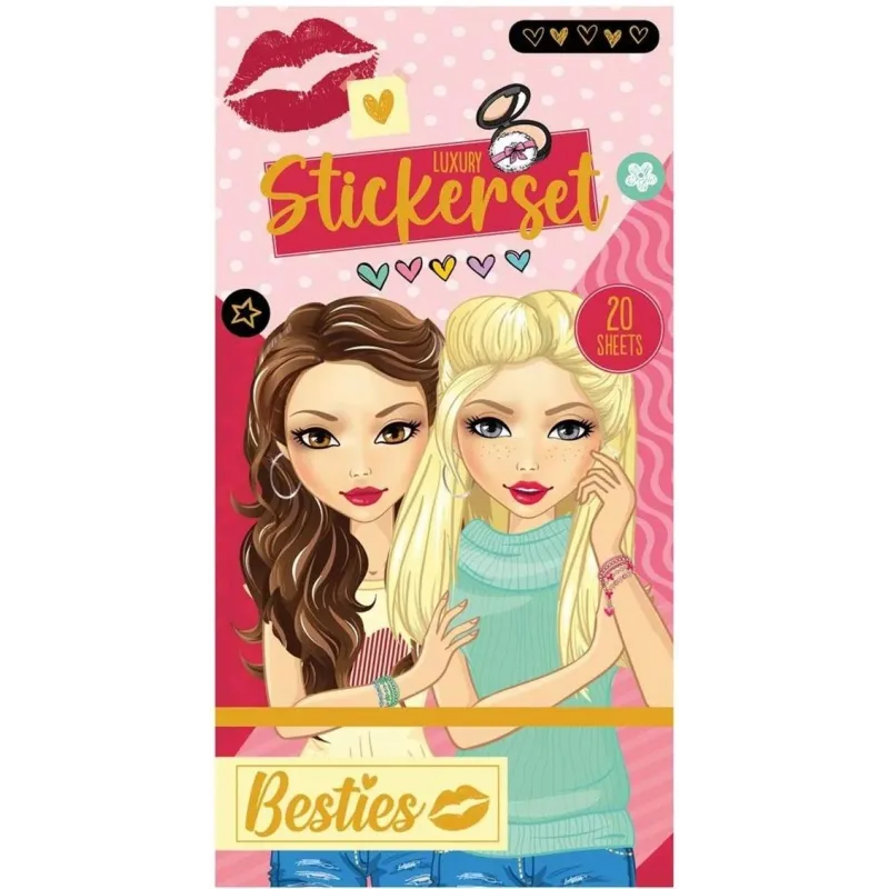 BESTIES. ZESTAW NAKLEJEK