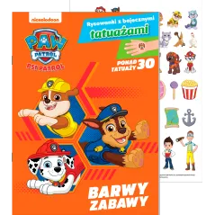 PSI PATROL. BARWY ZABAWY. RYSOWANKI Z BAJECZNYMI TATUAŻAMI