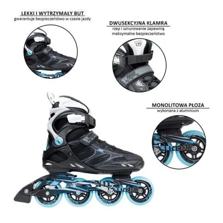 Rolki Nils Extreme Na 5003S Rozmiar 42