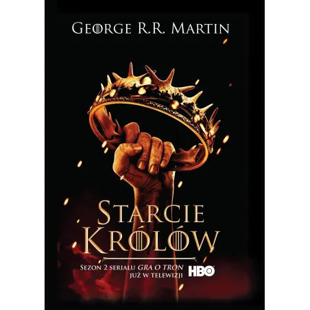Starcie królów. Pieśń Lodu i Ognia okładka filmowa George R.R. Martin