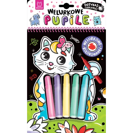 Welurkowe Pupile. Dotykaj I Koloruj Welurkowe Pupile. Dotykaj I Koloruj