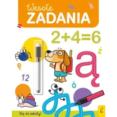 WESOŁE ZADANIA FLAMASTER SUCHOŚCIERALNY II GATUNEK