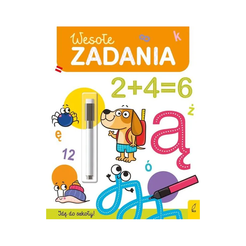 WESOŁE ZADANIA FLAMASTER SUCHOŚCIERALNY II GATUNEK