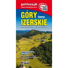 GÓRY IZRAELSKIE MAPA TURYSTYCZNA