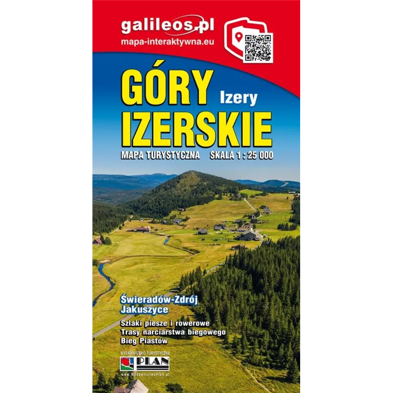 GÓRY IZRAELSKIE MAPA TURYSTYCZNA