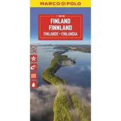 FINLANDIA MAPA DROGOWA