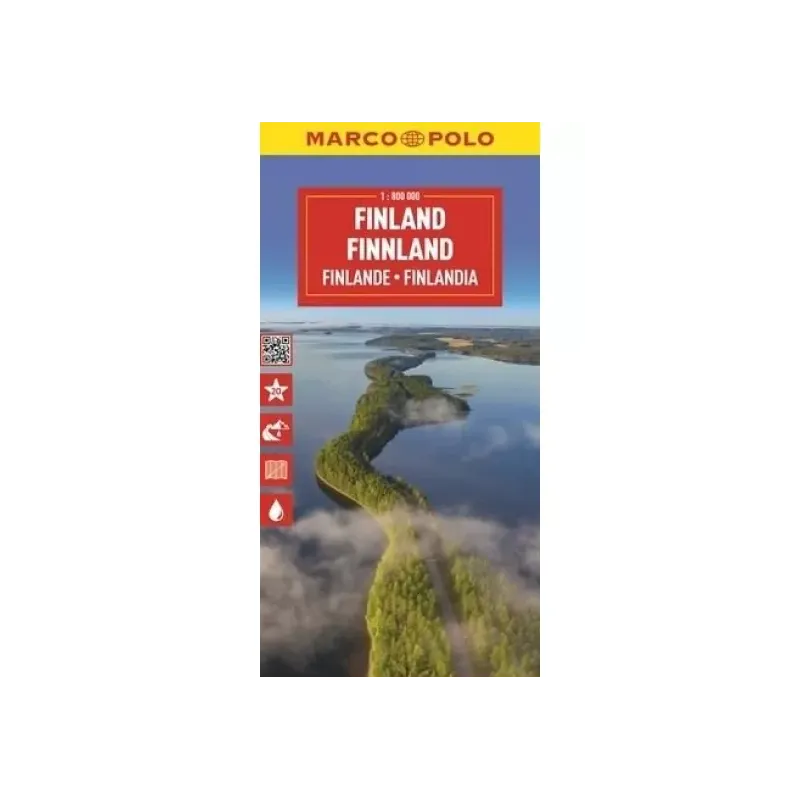 FINLANDIA MAPA DROGOWA