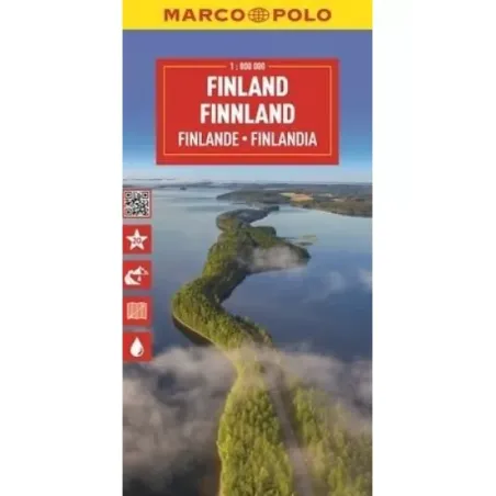 FINLANDIA MAPA DROGOWA