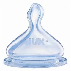 SMOCZEK NA BUTELKĘ SILIKONOWY 0-6M NUK