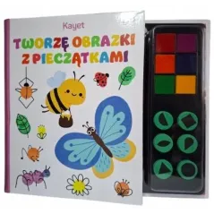 KSIĄŻECZKA ZE STEMPELKAMI TWORZĘ OBRAZKI 3+