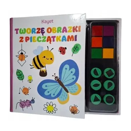 KSIĄŻECZKA ZE STEMPELKAMI TWORZĘ OBRAZKI 3+