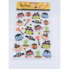 NAKLEJKI PIANKOWE HALLOWEEN