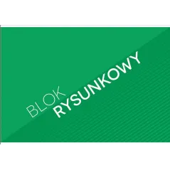 BLOK RYSUNKOWY BIAŁY 20 ARKUSZY A3