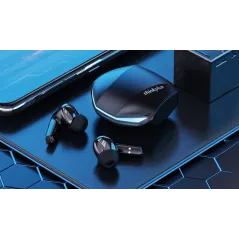 SŁUCHAWKI BEZPRZEWODOWE LENOVO THINKPLUS LIVEPODS GM2 PRO – CZARNE, DOUSZNE, GAMINGOWE TWS