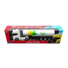 CIĘŻARÓWKA SCANIA V8 R730 BP BIAŁA WELLY 3+
