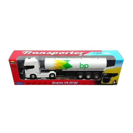 CIĘŻARÓWKA SCANIA V8 R730 BP BIAŁA WELLY 3+