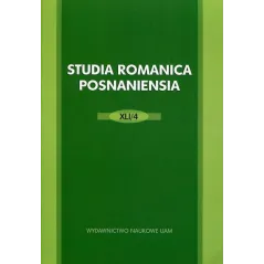 STUDIA ROMANICA POSNANIENSIA - Wydawnictwo Naukowe UAM
