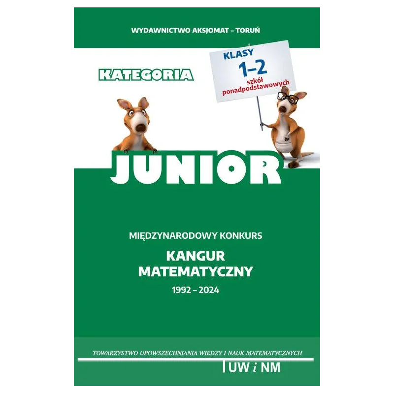 MATEMATYKA Z WESOŁYM KANGUREM KATEGORIA JUNIOR 2024