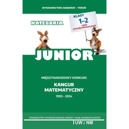 MATEMATYKA Z WESOŁYM KANGUREM KATEGORIA JUNIOR 2024