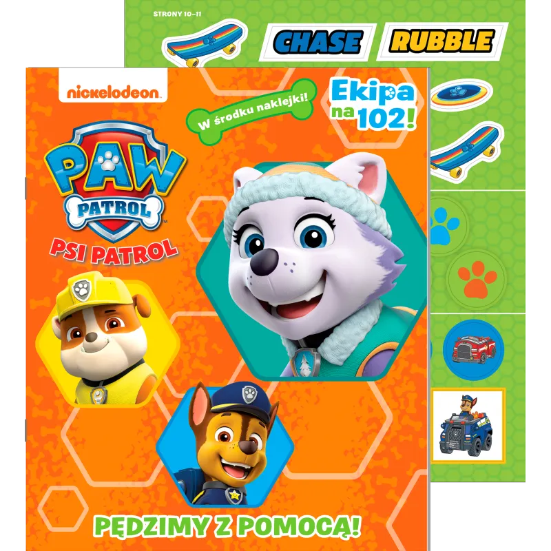 PSI PATROL. PĘDZIMY Z POMOCĄ! EKIPA NA 102!