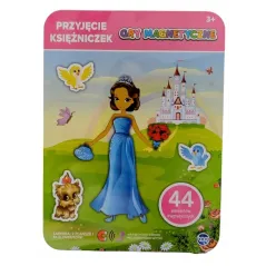 PRZYJĘCIE KSIĘŻNICZEK GRA MAGNETYCZNA 3+