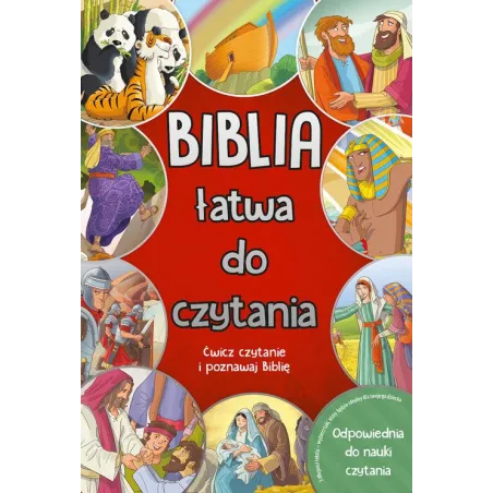 Biblia Łatwa Do Czytania. Ćwicz Czytanie I Poznawaj Biblię Biblia Łatwa Do Czytania. Ćwicz Czytanie I Poznawaj Biblię