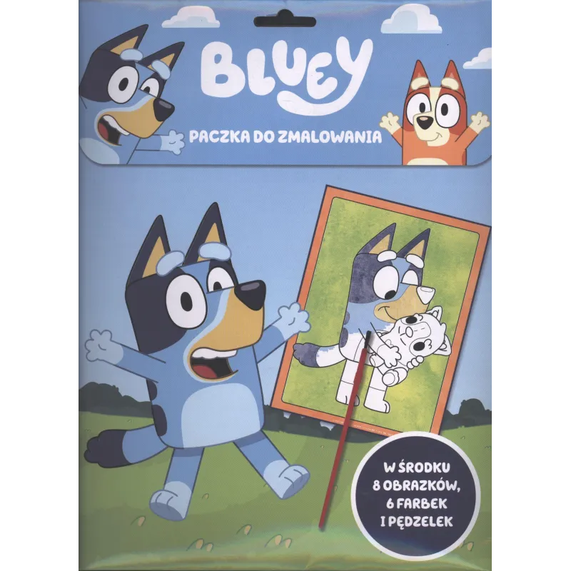BLUEY. PACZKA DO ZMALOWANIA