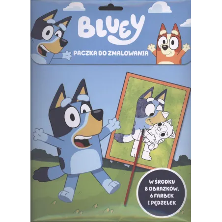 BLUEY. PACZKA DO ZMALOWANIA