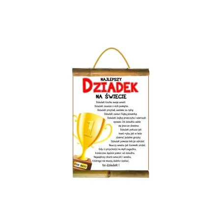 DYPLOM NAJLEPSZY DZIADEK