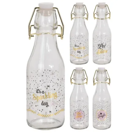 BUTELKA SZKLANA Z KORKIEM 250 ML - Panon