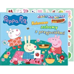 ŚWINKA PEPPA. KOLOROWE ZABAWY Z PRZYJACIÓŁMI. CZAS NA KOLOR