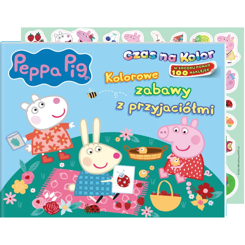ŚWINKA PEPPA. KOLOROWE ZABAWY Z PRZYJACIÓŁMI. CZAS NA KOLOR