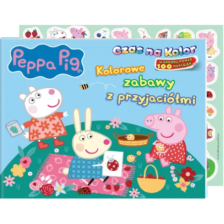 ŚWINKA PEPPA. KOLOROWE ZABAWY Z PRZYJACIÓŁMI. CZAS NA KOLOR
