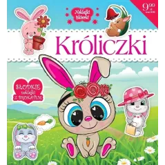 KRÓLICZKI. NAKLEJKI ISKIERKI