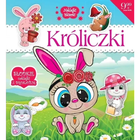 KRÓLICZKI. NAKLEJKI ISKIERKI