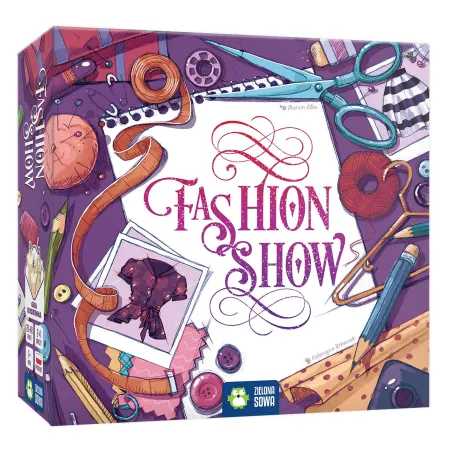 FASHION SHOW GRA KARCIANA 7+ - Zielona Sowa