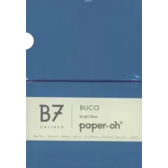 NOTATNIK GŁADKI PAPER OH NIEBIESKI B7
